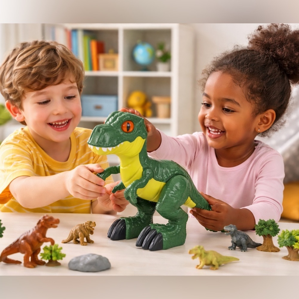 2020 Mattel Imaginext Jurassic World T-Rex XL Dinosaur Toy Figure